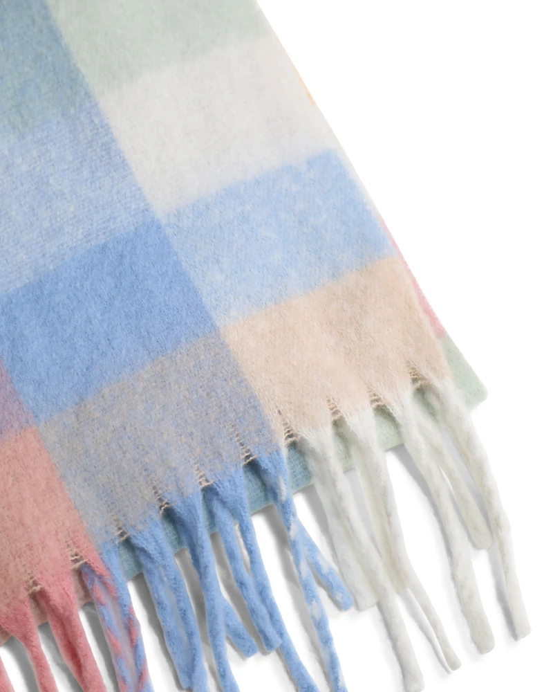 Belle & Bloom Womens Vail Checkered Scarf