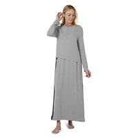 MeMoi Women's Lace Trimmed Nursing Night Gown