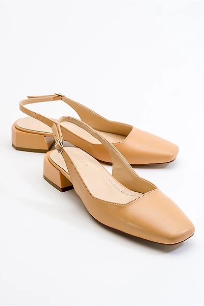 Prologue Shoes Womens State Round Toe Slingback Pump