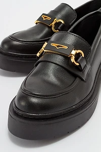 Prologue Shoes Womens Simone Bit Platform Loafer