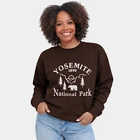 Simply Sage Market - Embroidered Yosemite National Park  Women's Graphic Sweatshirt