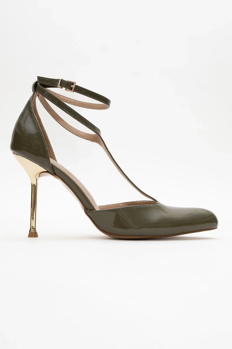 Prologue Shoes Womens Jon T Strap Pump