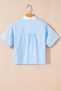 Threaded Pear Women's Raven Short Sleeve Summer Shirt