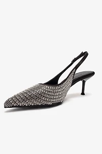 Prologue Shoes Womens Yasmina Embellished Stiletto Pump