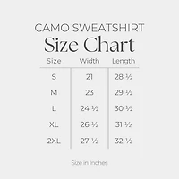 Simply Sage Market - Men's Camo Sweatshirt Long Live Country Music