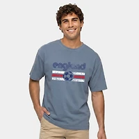 Simply Sage Market - Men's Garment Dyed Graphic T-Shirt England Soccer Flag