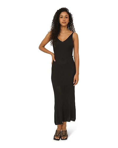 Belle & Bloom Womens Sweet Nothings Midi Knitted Dress