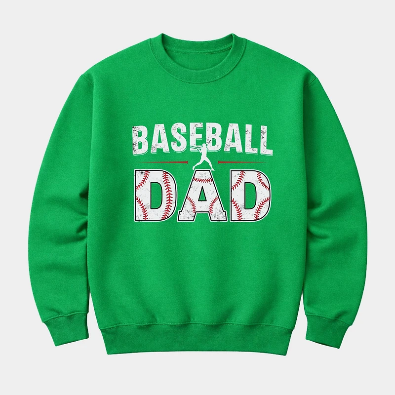 Simply Sage Market - Baseball Dad Bold Men's Graphic Sweatshirt