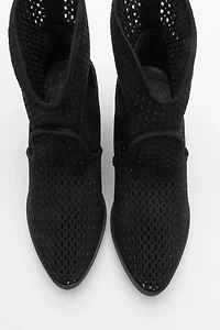 Prologue Shoes Womens Pera Block Heel Summer Boot