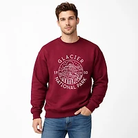 Simply Sage Market - Glacier National Park Men's Graphic Sweatshirt
