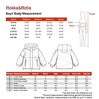 Rokka&Rolla Little & Big Kid Boys Hooded Puffer Jacket