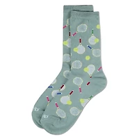 MeMoi Women's Tennis Rayon From Bamboo Crew Socks