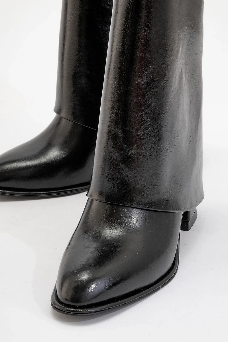 Prologue Shoes Womens Ellas Chunky Heel Boot