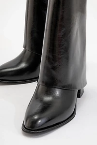 Prologue Shoes Womens Ellas Chunky Heel Boot