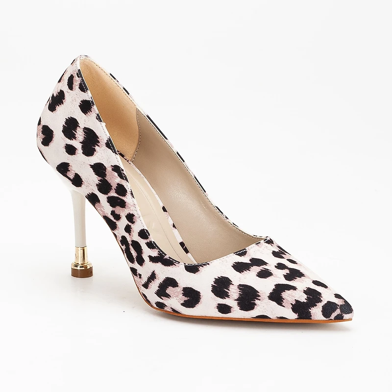 Forever & Always Womens Raven Pointed Toe Stiletto Pumps