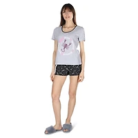 MeMoi Women's Scorpio Zodiac Sign PJ Short Set