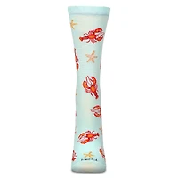 MeMoi Women's Lobsters Rayon From Bamboo Crew Socks