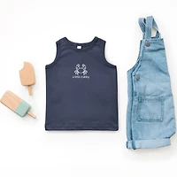 The Juniper Shop - A Little Crabby Outline Toddler Graphic Tank