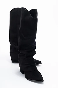 Prologue Shoes Womens Elaris Block Heel Knee High Boot
