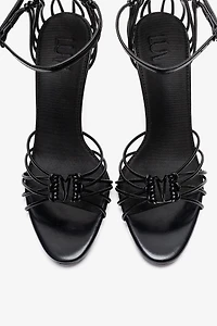 Prologue Shoes Womens Arona Ankle Strap Stiletto Sandal
