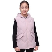 Rokka&Rolla Little & Big Kid Girls Hooded Puffer Vest