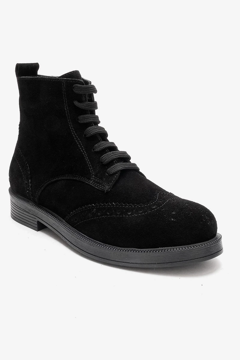 Forever & Always Womens Nelvy Leather Boots