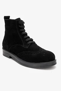 Forever & Always Womens Nelvy Leather Boots