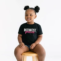 The Juniper Shop - Midwest Princess Puff  Toddler Short Sleeve Graphic T-Shirt