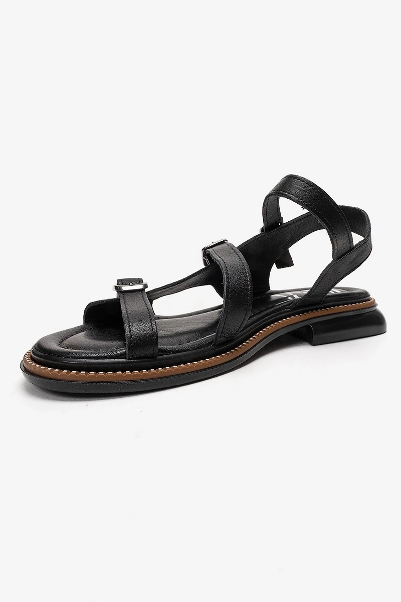 Forever & Always Womens Morez Leather Sandals