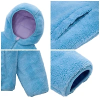 Rokka&Rolla Little & Big Kid Girls Reversible Fleece Puffer Jacket