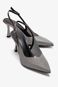 Prologue Shoes Womens Dorata Embellished Stiletto Pump
