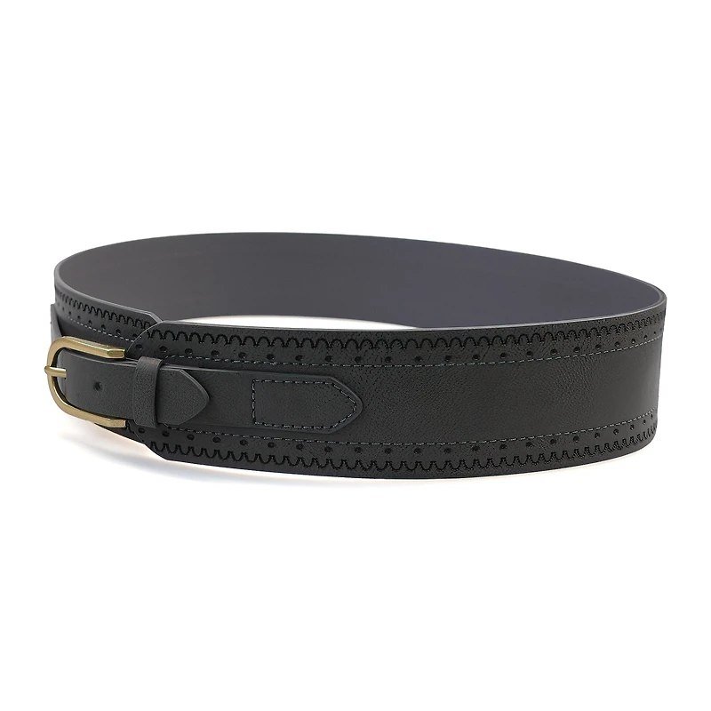 AGP PARIS Dark Gray Women's Belt