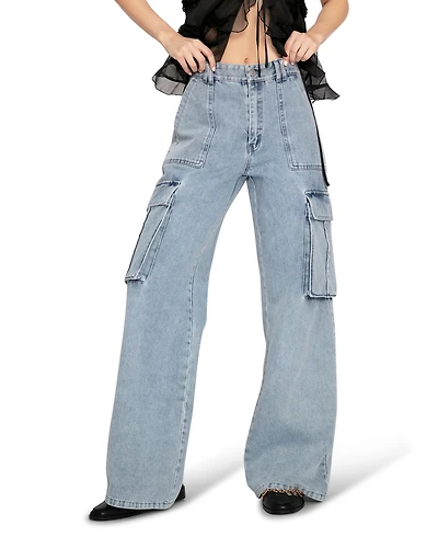 Belle & Bloom Womens Southern Nights Cargo Jean