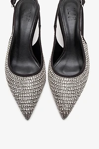 Prologue Shoes Womens Yasmina Embellished Stiletto Pump