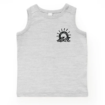 The Juniper Shop - Sun and Waves Sketch Toddler Graphic Tank