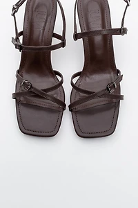 Prologue Shoes Womens Nebel Strappy Stiletto Sandal