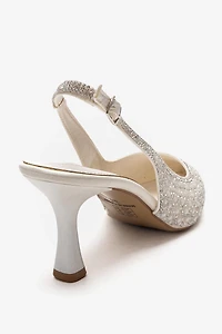 Prologue Shoes Womens Linnea Stiletto Slingback Pump