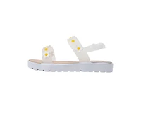 bebe Toddler Girl's Sandals with Back Strap and Daisy Detail