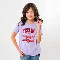 The Juniper Shop - Feelin' Berry Good Checkered Youth Short Sleeve Graphic T-Shirt