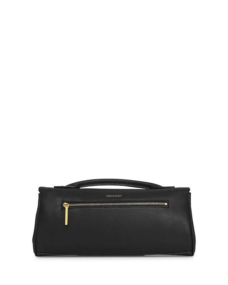 Belle & Bloom Womens Love Boat Leather Clutch Bag