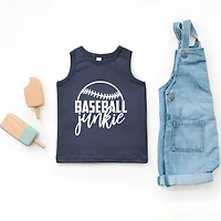 The Juniper Shop - Baseball Junkie Toddler Graphic Tank