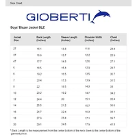 Gioberti Boy's Formal Blazer Jacket