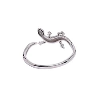 AGP PARIS Womens Diva Lizard Cuff Bracelet