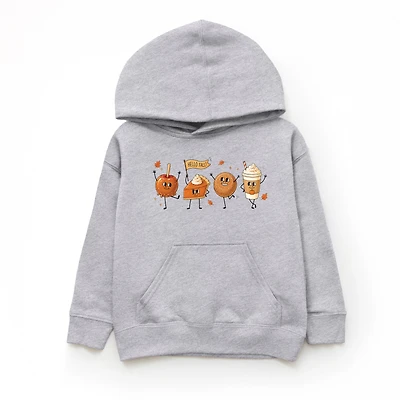 The Juniper Shop - Youth Graphic Hoodie Hello Fall Stick Figures