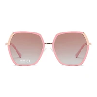 AGP PARIS Women's Square Acetate Polarized Lens UV400 Sunglasses