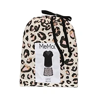 MeMoi Women's Leopard V-Neck Cotton Blend Pajama Set