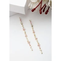 AGP PARIS Womens Diva Whimsical Long Drop Earrings