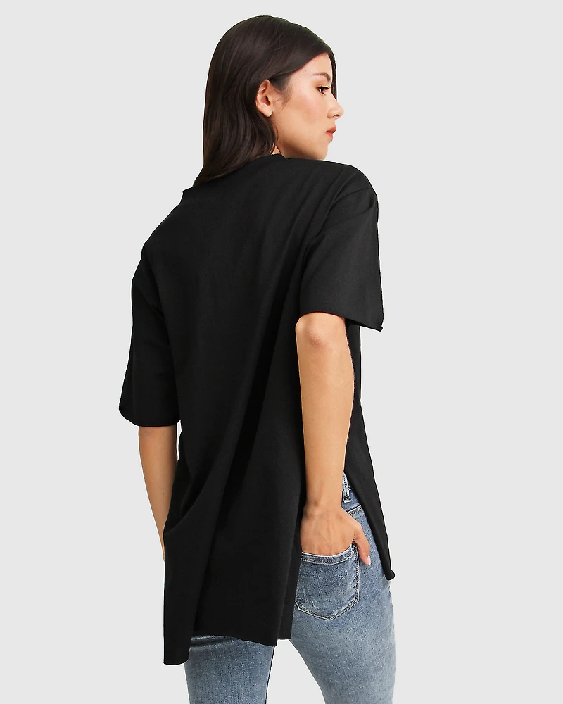 Belle & Bloom Womens Brave Soul Oversized T-Shirt