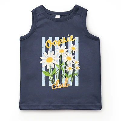 The Juniper Shop - Youth Tank Top Oopsie Daisy Club Stripes