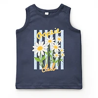 The Juniper Shop - Youth Tank Top Oopsie Daisy Club Stripes